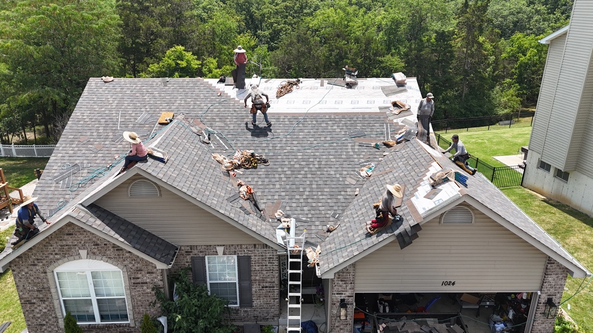 Luxury roof replacement